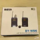 للبيع ميكروفون لاسلكي احترافي BOYA BY-WM6 - جديد