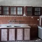 دواليب رخام تركيبة مطبخ المنيوم