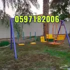 افضل مراجيح وزحليقة ونطاطات بتصاميم رائعة