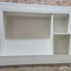 غطاء بدل مكيف شباك خشب