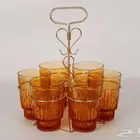 ستاند ذهبي مع الكاسات