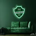 شعار نيون اختار ناديك المفضل