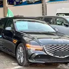جنسيس G80 برستيج 2025 لون اسود و رمادي