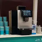 مكينة قهوه ذاتيه جديد بضمان سنتين
