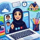 معلمة خصوصية تأسيس لغة عربية وإنجليزية عن ب عد