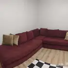 كنب صاله حرف L نظيف