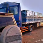 للنقل والتوصيل تريله سطحه مع السائق