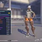 حساب اوفرواتش ماستر 2 سكنات ليق لجميع الشخصيات وسكنات زيادة