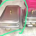 سخانات للإيجار مستطيله مكس فضي وذهبي _ بيضاء سيراميك مع ذهبي