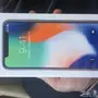 للبيع ايفون X اللون فضي الحجم 256