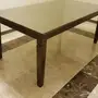 طاولة صفرة حالة ممتازة - Dining table 