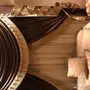 طقم كنب وستائر من مفروشات المطلق