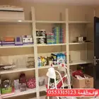 رفوف حديد رفوف للتخزين