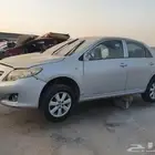 كورولا 2013 مصدوم تشليح ((قطع غيار فقط))
