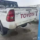 هايلوكس ديزل مصدوم 2020. تشليح. وجميع الونيات