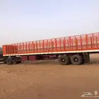 تريلات جوانب عاليه لنقل الأعلاف و البضائع والحلال والنخيل
