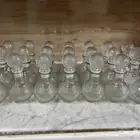 علب زجاج للعصير او القهوه جديده