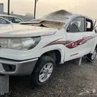 هايلوكس 2016 مصدوم قطع غيار فقط