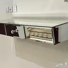 رف معلق ديكور جديد بدرج من الوسط