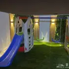 مرجيحة مراجيح مع زحليقة