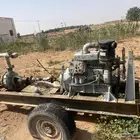 مكينة مع طراد متنقلة