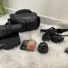 كاميرا كانون D650 بملحقاتها