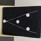 طقم فضة تصميم ناعم ولبس يومي