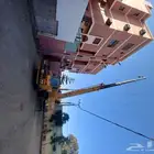 كرين للايجار 25 طن وسبعه طن صندوق
