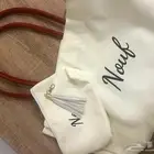 شنطة قماش بطباعة اسم نوف مناسبة لجميع الطلعات