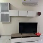 ايكيا   ستاند تلفاز ودولاب جدار