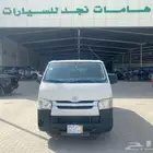 تويوتا هايس بضاعة قير عادي ديزل موديل 2017