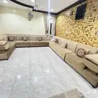 كنب اثاث مستخدم شهرين جديد