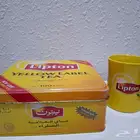 ليبتون علبة وكوب