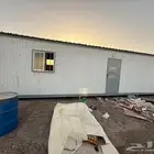 بركس برتبل غرفتين ومطبخ وحمام اكرمك الله مستعمل مجدد نظيف