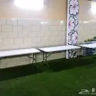 طاولة بوفيه .. طاولة فيبر قابلة للطي
