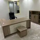 مكتب جديد فخم صغيرة و كبيرة دولاب كرسي ديكور جديد