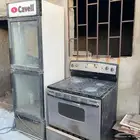 للبيع ثلاجة و فرن كهربائي ( سكراب )