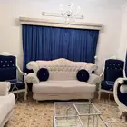 كنب كامل للبيع مع الطاولات