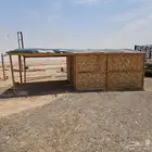 غرف خشب ضد المطر وشمس