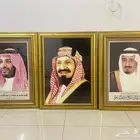 لوحة الملك للبيع لوحات صور المؤسس والملك وولي العهد
