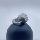 خاتم ملكي بحجر عقيق شجري