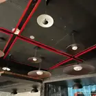 لمبات كهربائيه. استاند حديد ديكورات. حديد شبك ديكور ف السق
