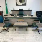 طقم مكتب فخم مدير كراسي كنب كاونتر استقبال
