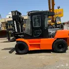 فوركلفت دوسان 7 طن مكيف بطاقة جمركية موديل 2010 للبيع