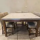 طاولة طعام مع 12 كرسي