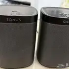 2 Sonos PLAY 1 Compact Wireless Smart Speaker