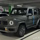 مرسيدس G63 AMG manufactur nardo grey  bengal red