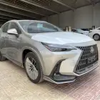 لكزس NX 350CC بنزين 2025 رماادي داخلي احمر.