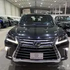 لكزس ال اكس 570 موديل 2017 اسود ماشيه 130كم