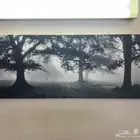 لوحة جدارية على شكل غابة